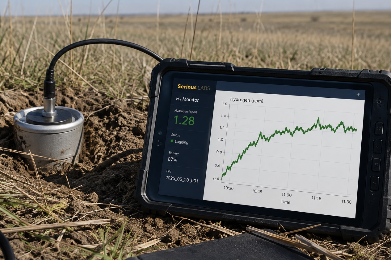 Deploy & Measure stage of the Serinus field service process